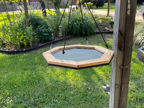 Octagon Flat Bird Feeder